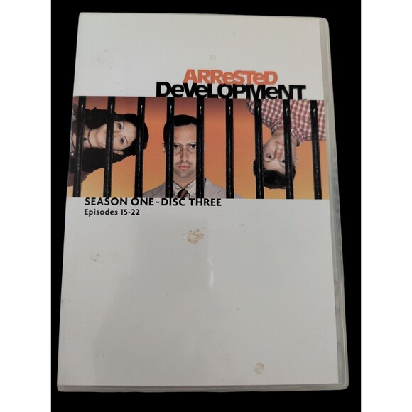 Arrested Development: Season 1 Disc 3 Episodes 15-22 Dvd Jason Bateman Prison - Picture 1 of 3